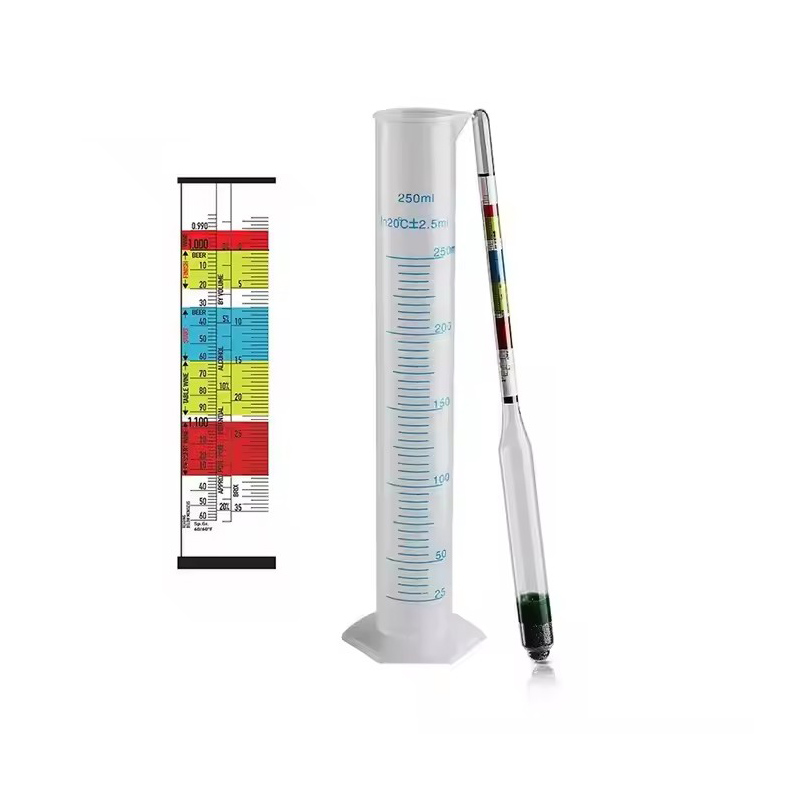 Wine Beer And Mead - Hydro meter Tester & 250ml Mess