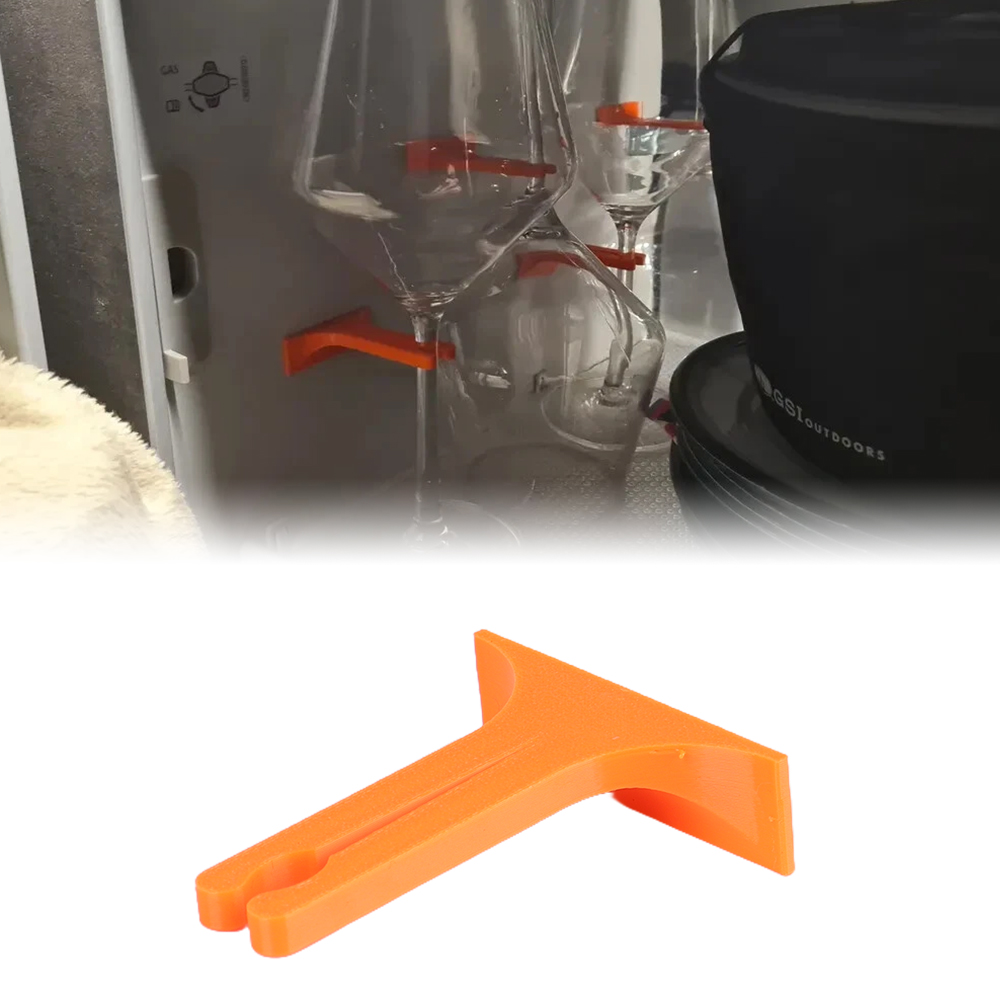 Wine & Beer Hydrometer - Kunststoff-Halterung für Wein-/Biergläser für VW Camper,