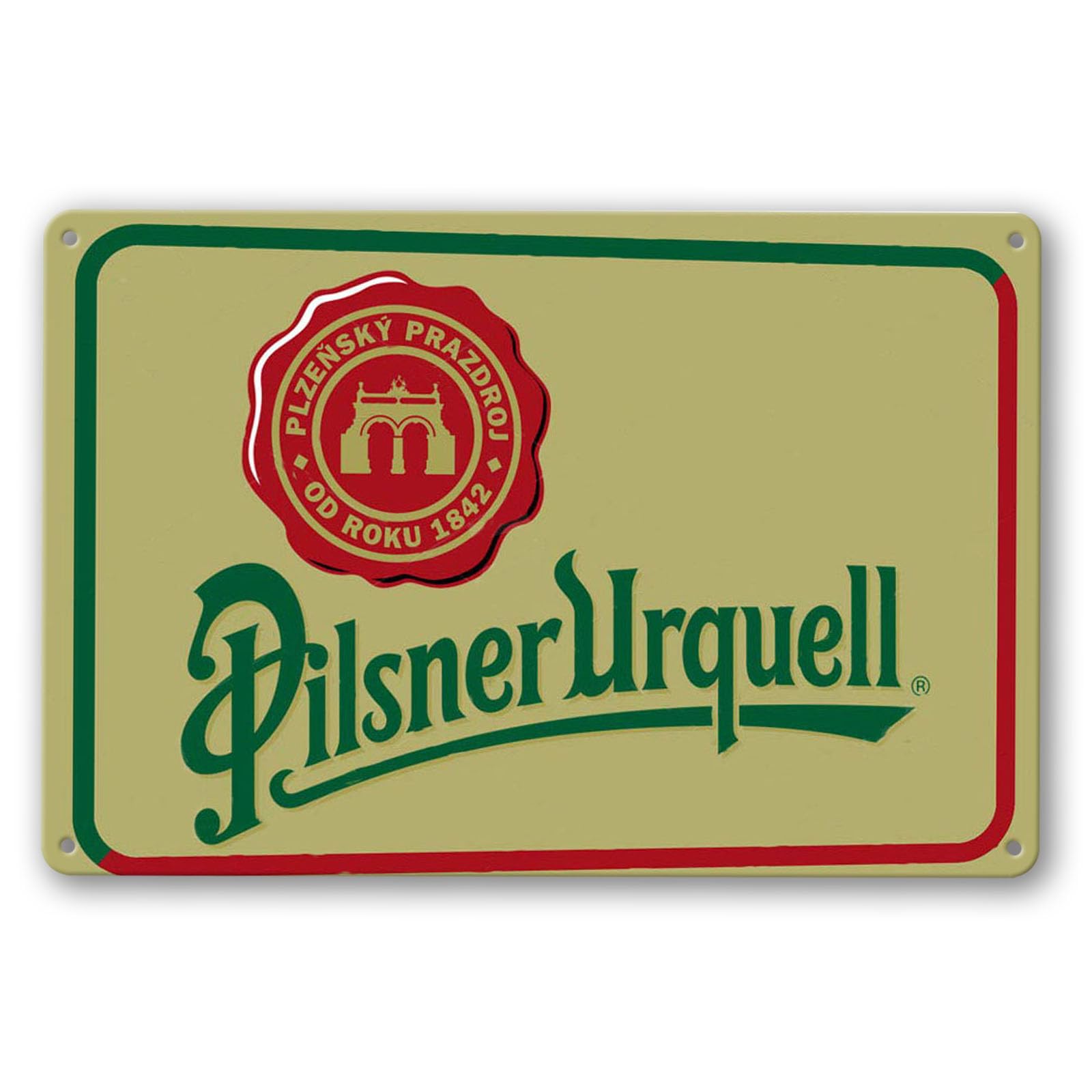 8 X 12 Zoll Metallschild - Pil – Wine X Beer Bewertung und Preis