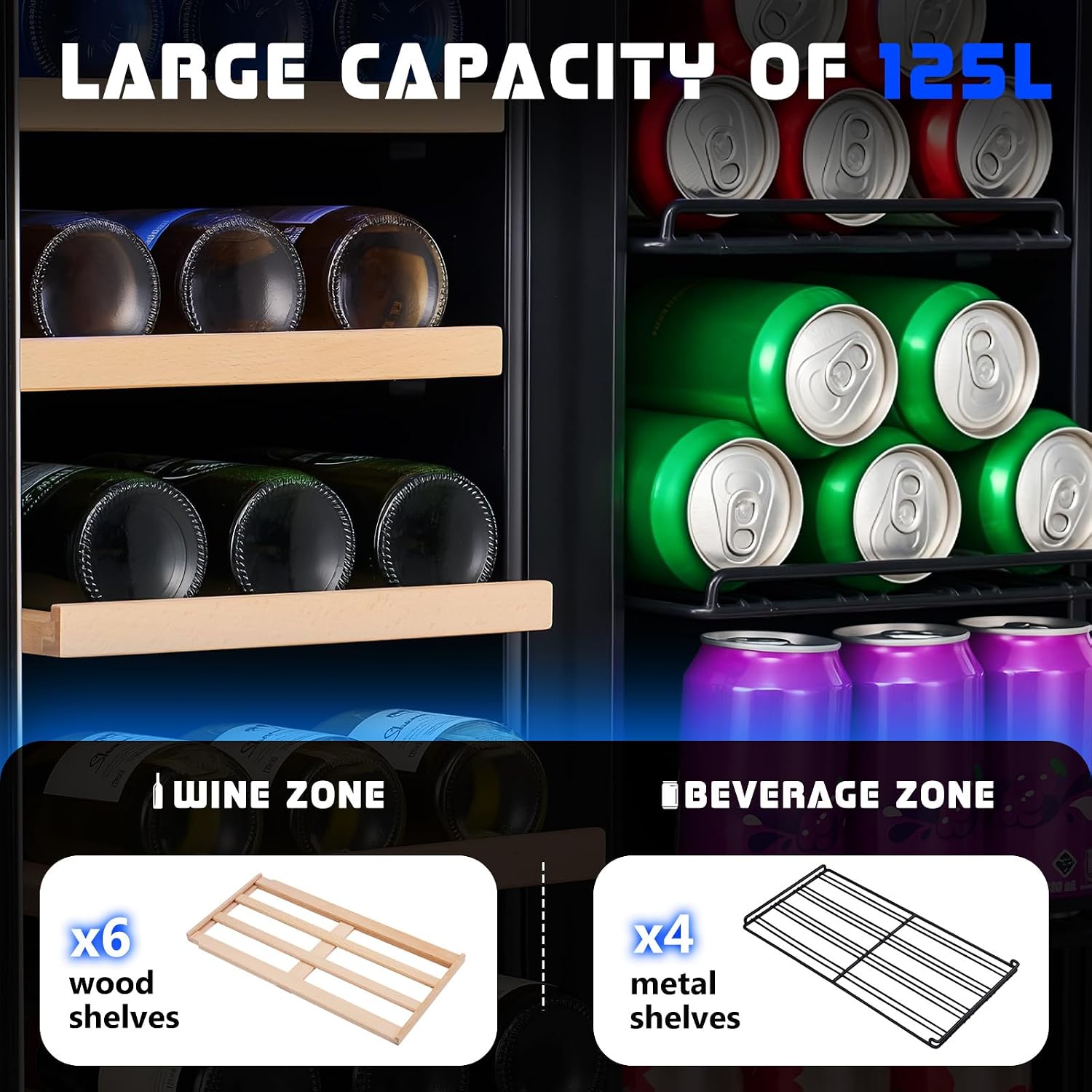 Getränkekühlschrank, 24-Zoll-D – Wine And Beer Undercounter Fridge Bewertung und Preis
