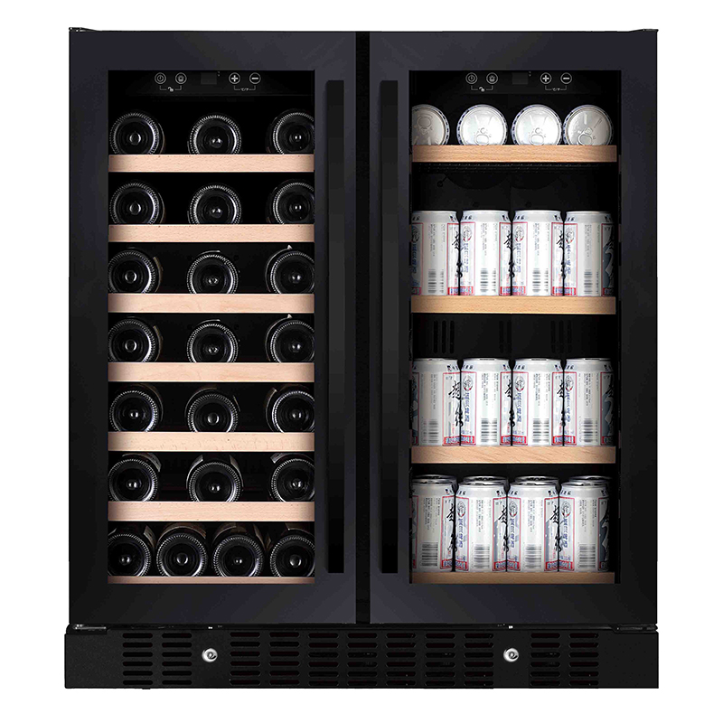 176L Glas Tür Getränk Kühlschr – Wine And Beer Undercounter Fridge Bewertung und Preis